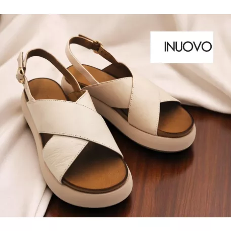Inuovo női szandál-A96005 Blush