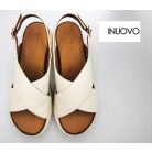 Inuovo női szandál-A96005 Crema
