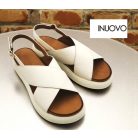 Inuovo női szandál-A96005 Crema