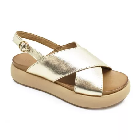Inuovo női szandál-A96005 Gold