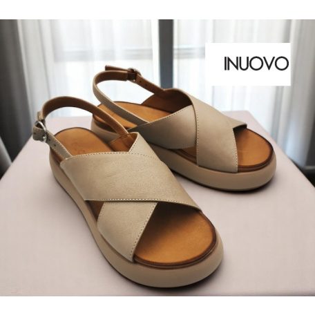Inuovo női szandál-A96005 Grey