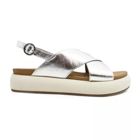 Inuovo női szandál-A96005 Silver