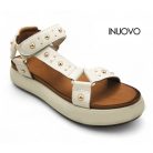 Inuovo női szandál-A96044 Crema