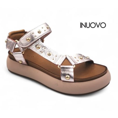 Inuovo női szandál-A96044 Metal-rose