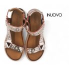 Inuovo női szandál-A96044 Metal-rose