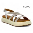 Inuovo női szandál-A96051 Silver