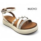 Inuovo női szandál-A96052 Crema