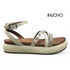 Inuovo női szandál-A96052 Crema