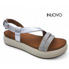 Inuovo női szandál-A96053 Silver