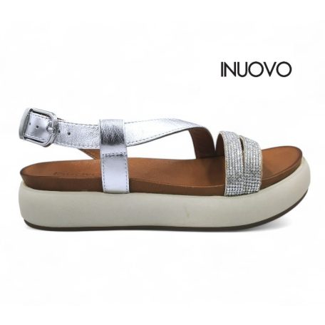 Inuovo női szandál-A96053 Silver