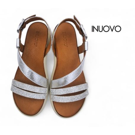 Inuovo női szandál-A96053 Silver