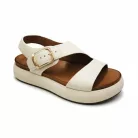 Inuovo női szandál-A96064 Crema