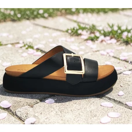 Inuovo női papucs-A96065 Black