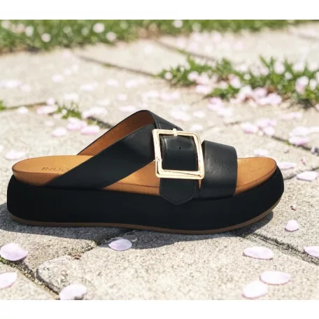 Inuovo női papucs-A96065 Black