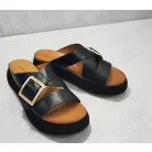 Inuovo női papucs-A96065 Black