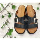 Inuovo női papucs-A96065 Black