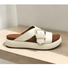 Inuovo női papucs-A96065 Crema