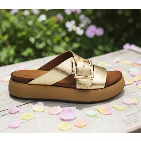 Inuovo női papucs-A96065 Gold