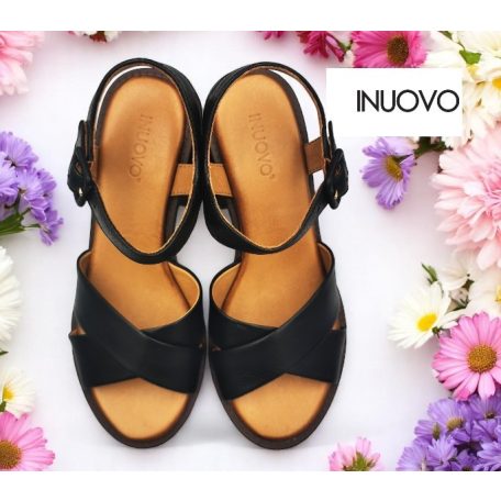 Inuovo női szandál-A97001 Black