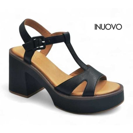 Inuovo női szandál-A97003 Black