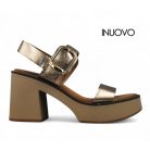 Inuovo női szandál-A97012 Metal-ash