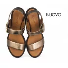 Inuovo női szandál-A97012 Metal-ash