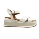 Inuovo női szandál-A98008 CreamS24