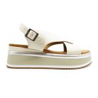 Inuovo női szandál-A98009 CreamS24