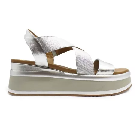Inuovo női szandál-A98013 SilverS24
