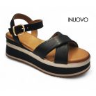 Inuovo női szandál-A98018 Black