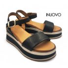 Inuovo női szandál-A98019 Black