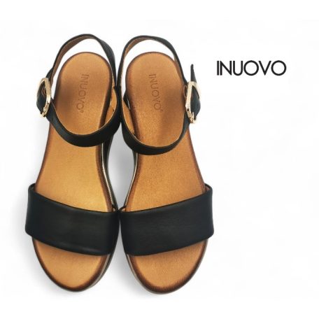 Inuovo női szandál-A98019 Black