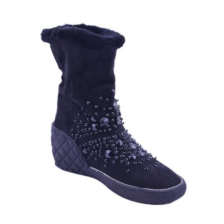 Graf n Berg női bokacsizma-B1083-G1048 Black