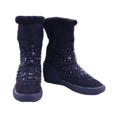 Graf n Berg női bokacsizma-B1083-G1048 Black