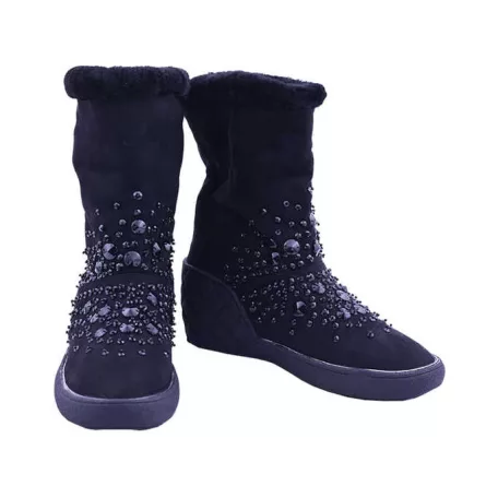 Graf n Berg női bokacsizma-B1083-G1048 Black