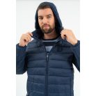 Budmil férfi Kabát-vékony steppelt dzseki - B20010131-004