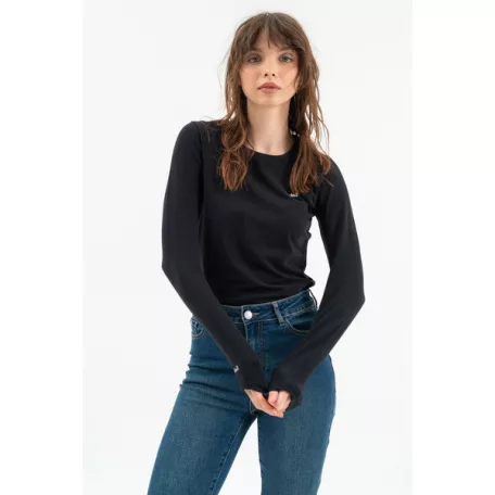 Budmil női póló-vékony hosszú ujjú felső - B20250038-002
