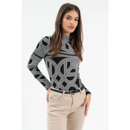 Budmil női póló-vékony hosszú ujjú felső - B20250045-005