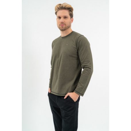 Budmil férfi póló-vékony hosszú ujjú felső - B20250047-001