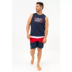 Budmil férfi Póló-Ujjatlan póló - B20320443-002