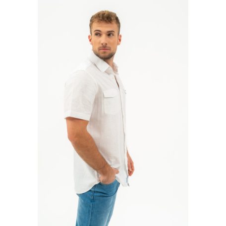 Budmil férfi Ing-Rövid ujjú ing - B20440268-001