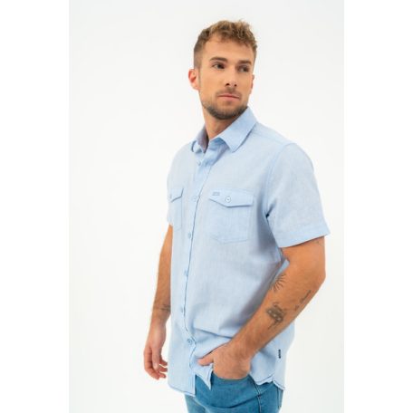 Budmil férfi Ing-Rövid ujjú ing - B20440268-002