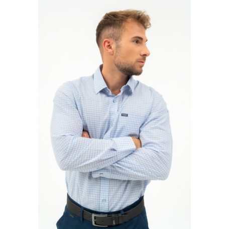 Budmil férfi Ing-Hosszú ujjú ing - B20450234-002