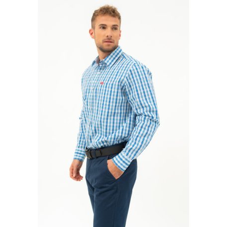 Budmil férfi Ing-Hosszú ujjú ing - B20450234-003