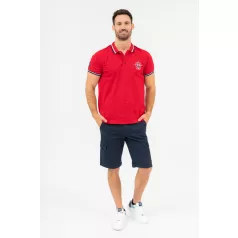 Budmil férfi póló-galléros póló - B20730251-002