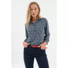 Budmil női blúz-lezser fazonú blúz - B20770077-004
