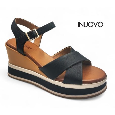 Inuovo női szandál-B37003 Black