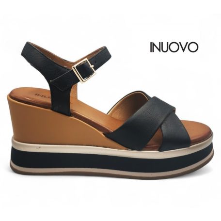 Inuovo női szandál-B37003 Black