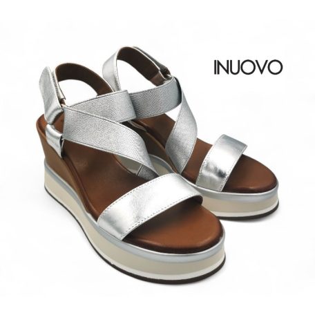 Inuovo női szandál-B37004 Silver