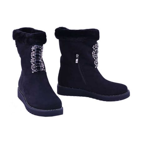 Graf n Berg női bokacsizma-B52-R696 Black